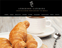 Tablet Screenshot of andersoncatering.co.uk